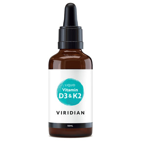 Viridian Vitamin D3 and K2 Liquid - Greenlands Health Store