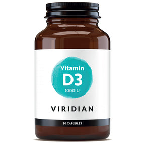 Viridian Vitamin D3 1000IU - Greenlands Health Store