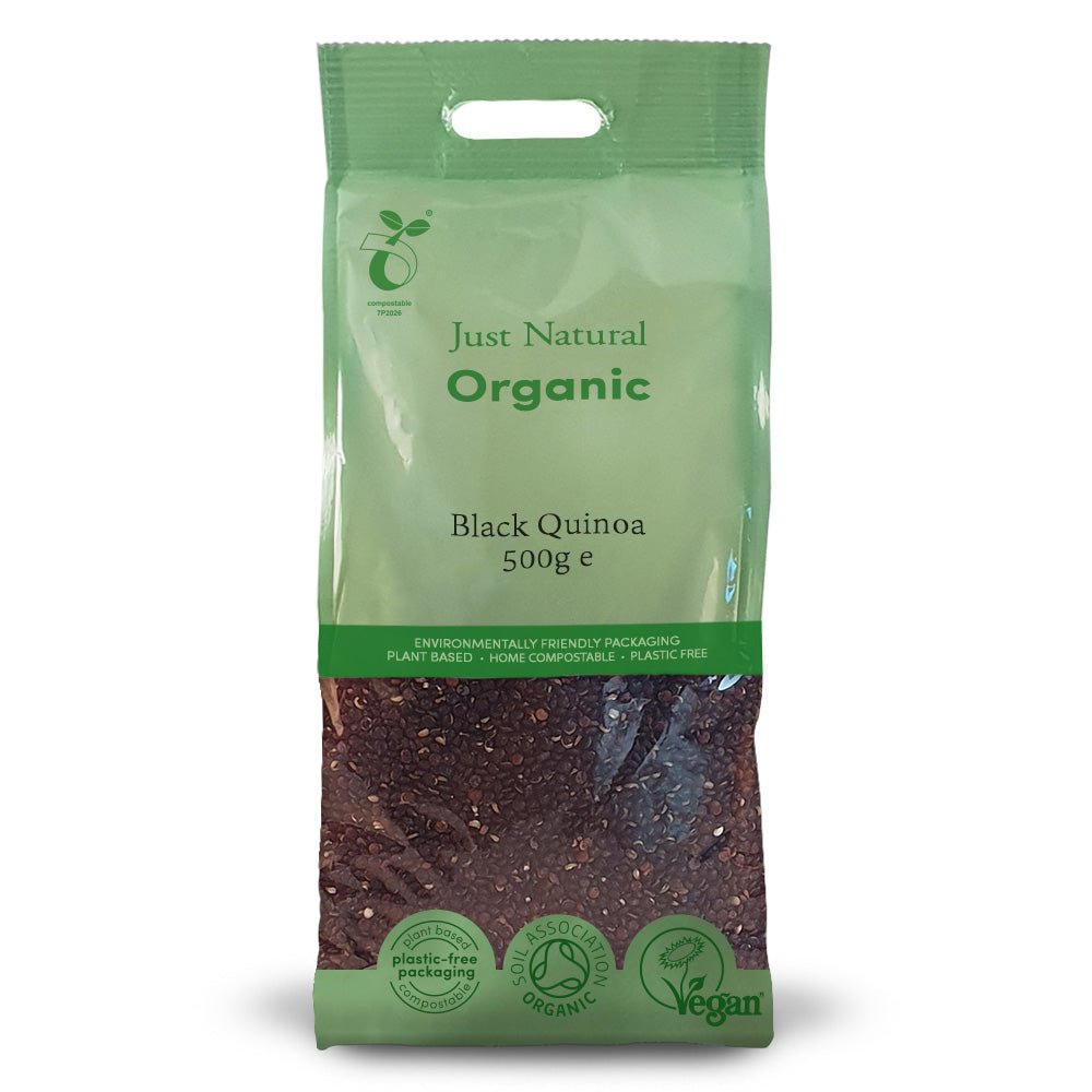 Organic Black Quinoa 500g - Greenlands Health Store