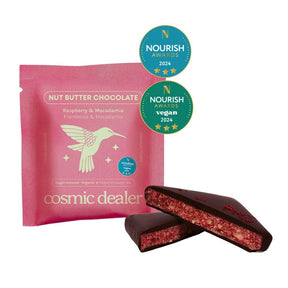 Nut Butter Chocolate Raspberry Bite Organic Sugar Reduced 20g - Greenlands Health Store
