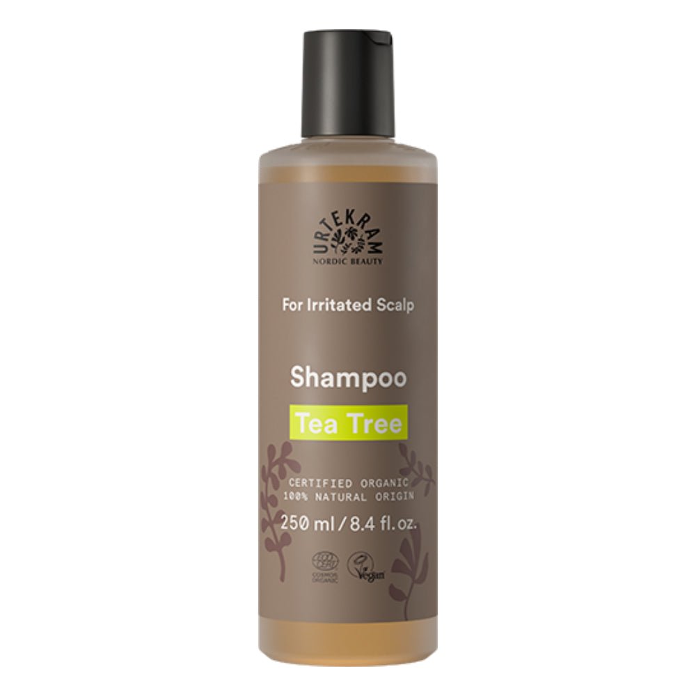 Urtekram Organic. Tea Tree Shampoo 250ml - Greenlands Health Store