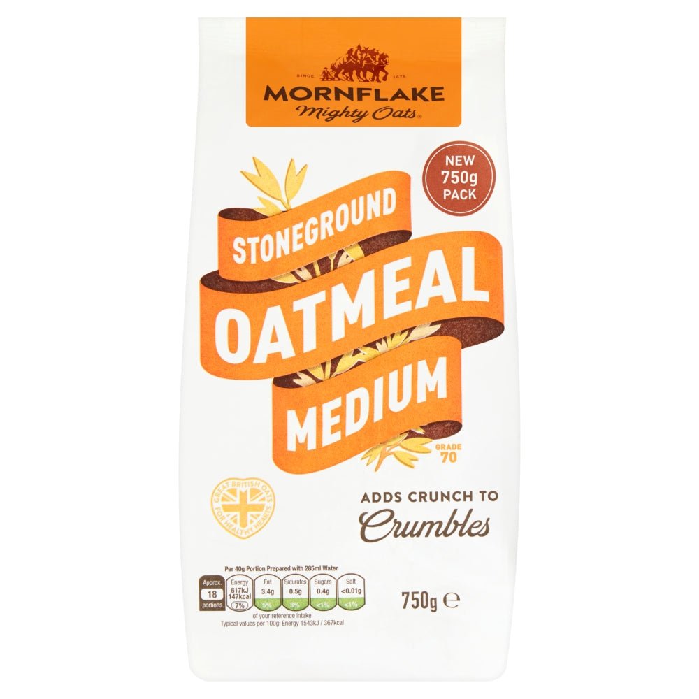 Mornflake Medium Oatmeal 750g - Greenlands Health Store