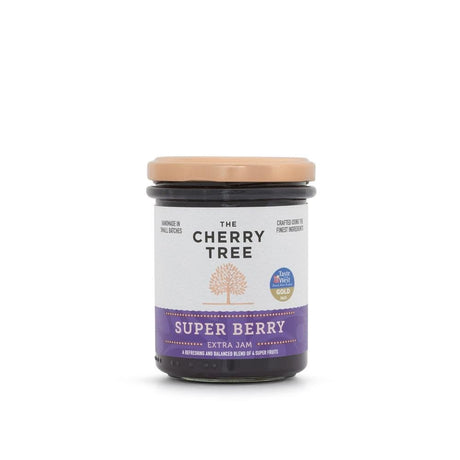 The Cherry Tree Super Berry Extra Jam 225g - Greenlands Health Store