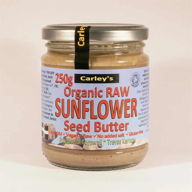 Org Raw EU Sunflower Seed Butter 250g - Greenlands Health Store
