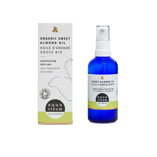 Organic Sweet Almond Cold-Pressed Carrier Oil 100ml - Greenlands Health Store