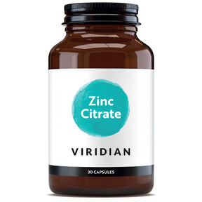 Viridian Zinc Citrate - Greenlands Health Store