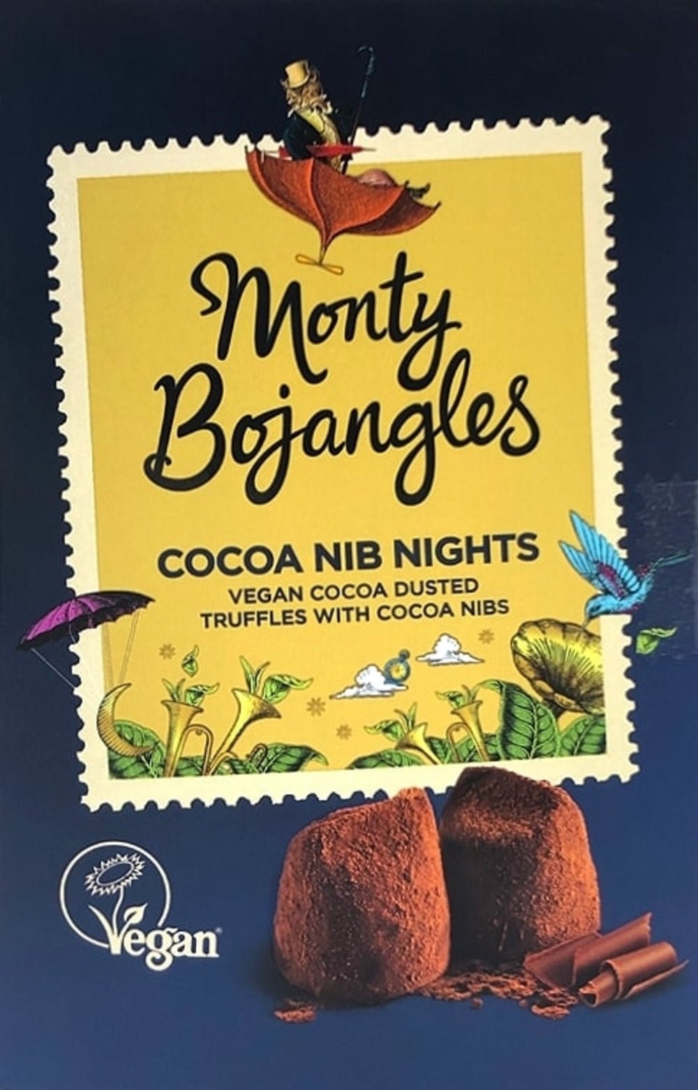 Cocoa Nib Nights Vegan Truffles Gift Carton 180g - Greenlands Health Store