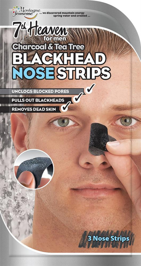 7th Heaven Mens Nose Pore Strips Wallet - Greenlands Health Store