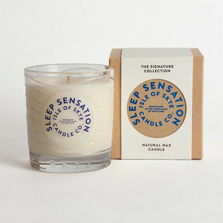 Sleep Sensation Island Natural Wax Candle 9.1cm x 8.2cm x 8.2cm - Greenlands Health Store