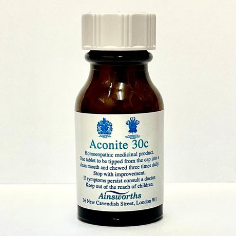 Aconite 30c Single Counter Remedy 120 Tablets - Greenlands Health Store