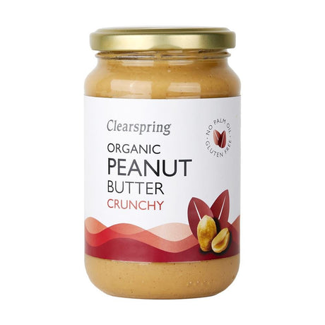 Bio Kitchen Organic Peanut Butter Crunchy 350g - Greenlands Health Store