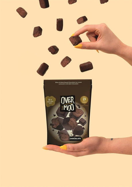 Chocolate Vegan Ice Cream Bites - 8 Bites - 72g - Greenlands Health Store