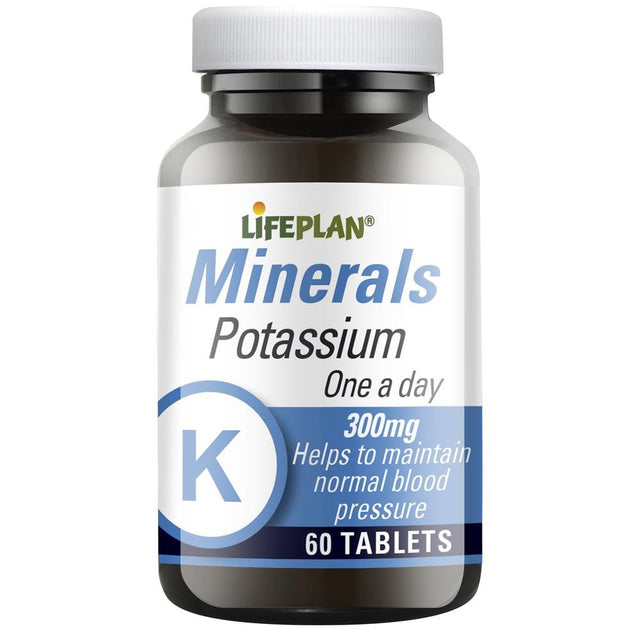 Potassium 300mg 60 tablets - Greenlands Health Store
