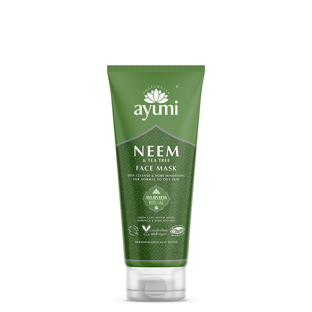 Neem & Tea Tree Face Mask 100ml - Greenlands Health Store