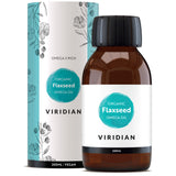 Viridian 100% Organic Golden Flaxseed Oil - Greenlands Health Store