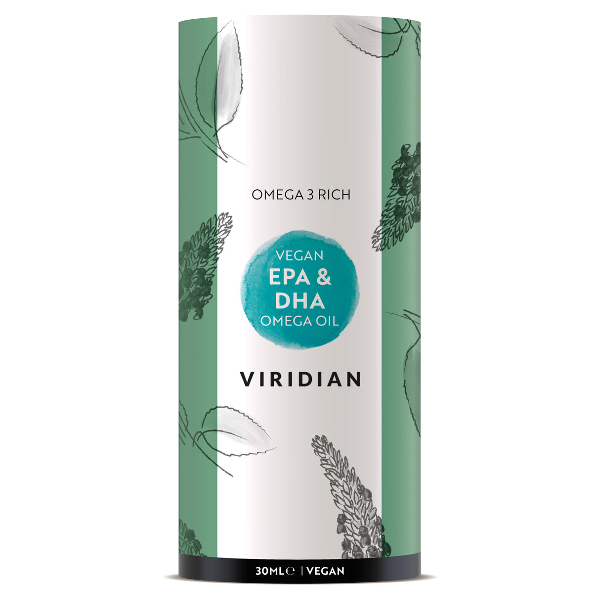 Viridian Vegan EPA & DHA Omega Oil - Greenlands Health Store