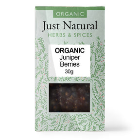 Organic Juniper Berries (Box) 30g - Greenlands Health Store