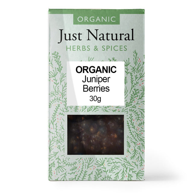 Organic Juniper Berries (Box) 30g - Greenlands Health Store