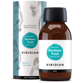 Viridian Rainbow Trout Omega Oil - Greenlands Health Store