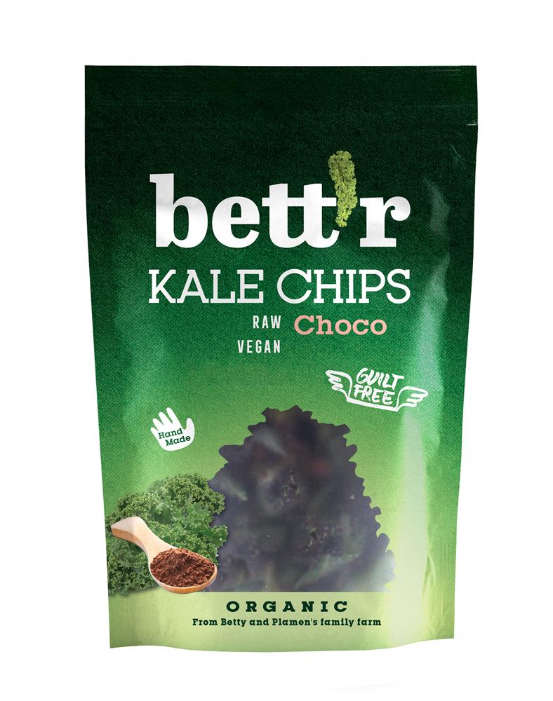 Kale Chips with Chocolate and Almond 30g - Greenlands Health Store