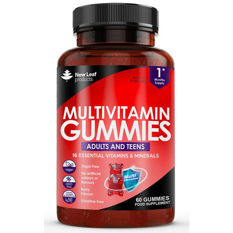 Multivitamin Gummies For Adults/Teens 60 gummies - Greenlands Health Store