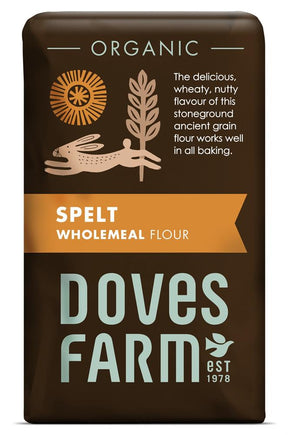 Organic Spelt Wholemeal Flour 1kg - Greenlands Health Store