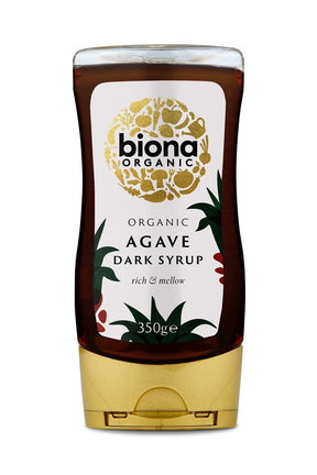 Agave Dark syrup Organic 350g - Greenlands Health Store