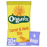 Organix Carrot Stix Multipack 4 x 15g - Greenlands Health Store