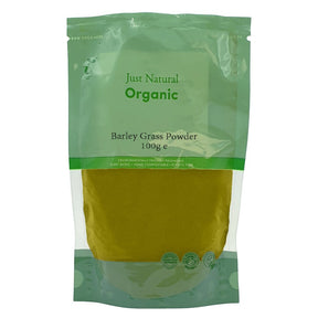 Organic Barley Grass Powder 100g - Greenlands Health Store