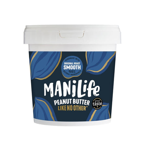 ManiLife Original Roast Smooth Peanut Butter 900g - Greenlands Health Store