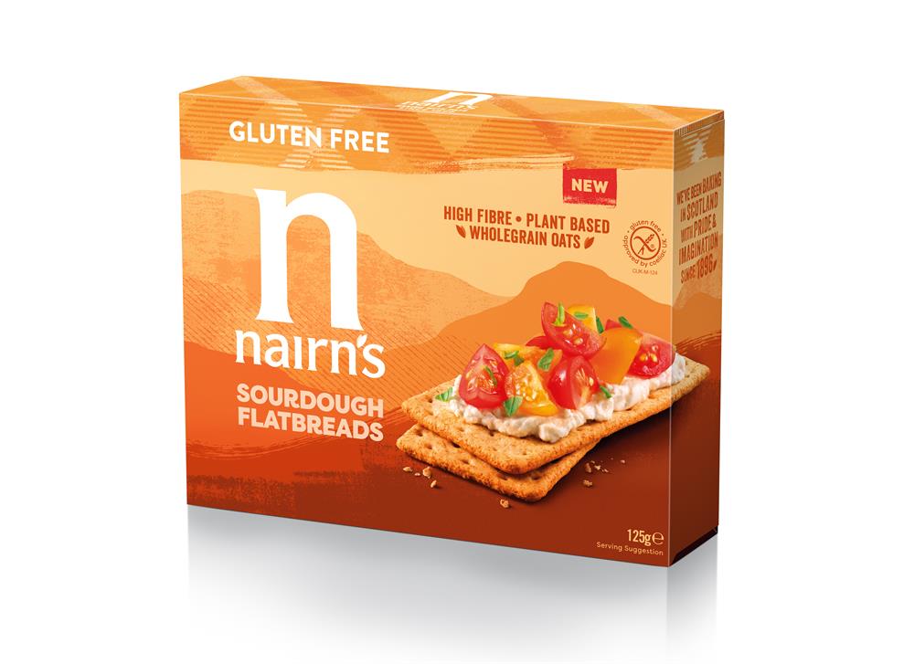 Nairn's Gluten Free Sourdough Flatbreads 125g - Greenlands Health Store