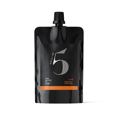 Chilli No.5 Piri Piri Hot Sauce Pouch 100ml - Greenlands Health Store