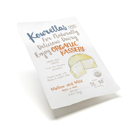 Organic Kasseri PDO Cheese 150g - Greenlands Health Store