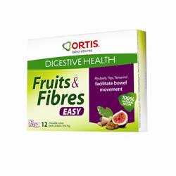 Ortis Regular Fruits & Fibre 12 cubes - Greenlands Health Store