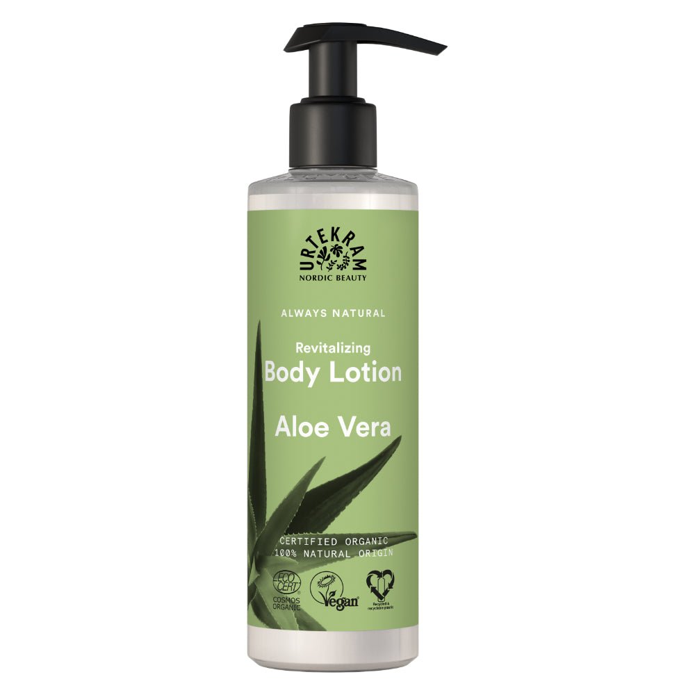 Urtekram Organic Aloe Vera Body Lotion 250ml - Greenlands Health Store