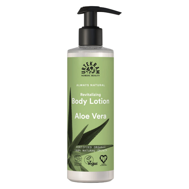Urtekram Organic Aloe Vera Body Lotion 250ml - Greenlands Health Store