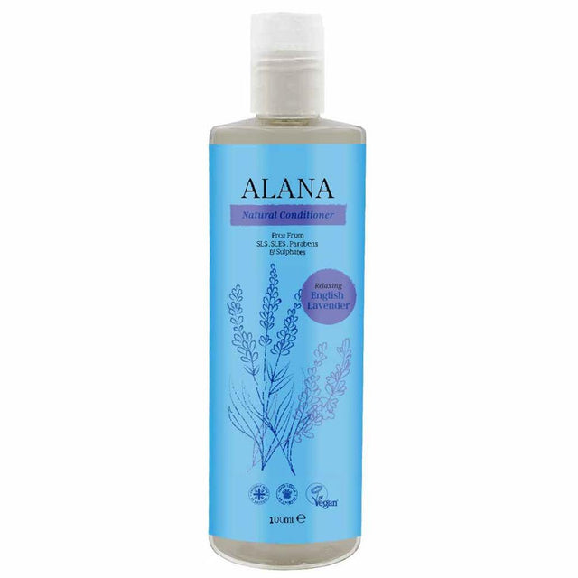 Lavender Natural Conditioner 100ml Convenience/Travel Bottle - Greenlands Health Store