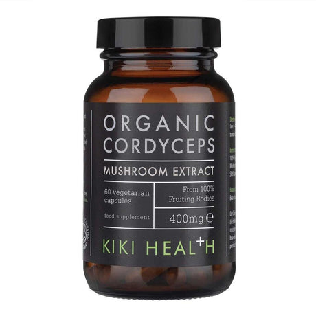 Organic Cordyceps Extract Mushroom 60 Vegicaps - Greenlands Health Store