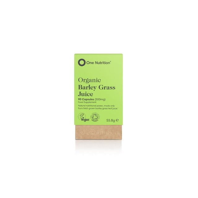 Barley Grass Capsules 500mg 90capsules - Greenlands Health Store