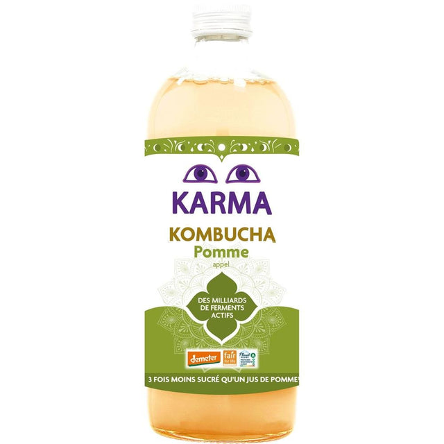 Karma Kombucha Apple 1L - Greenlands Health Store