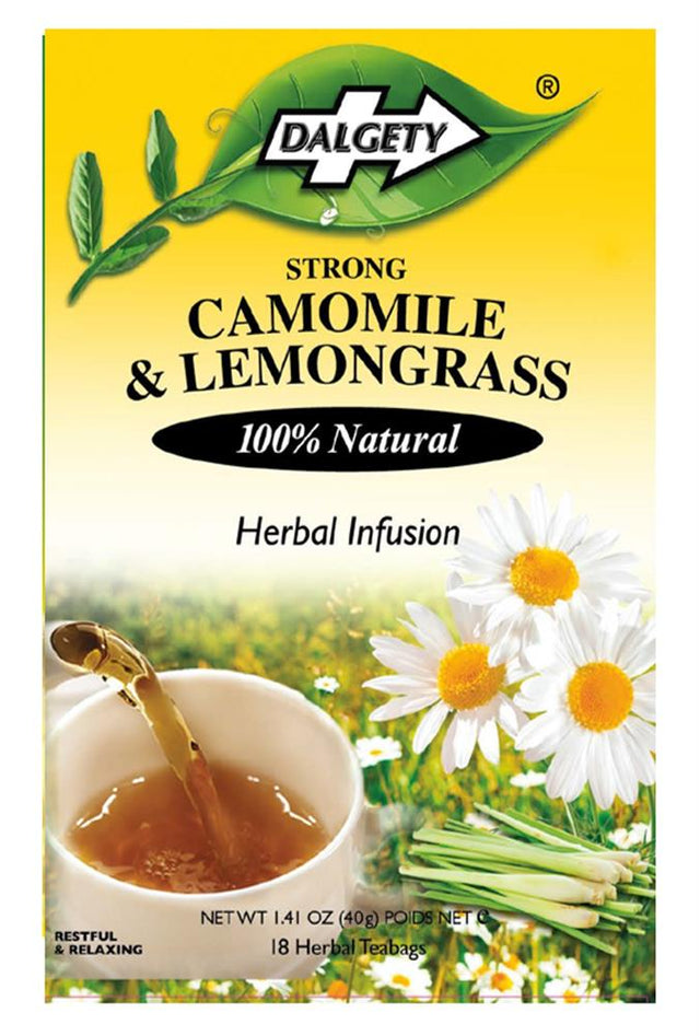 Camomile & Lemongrass 18 Teabags - Greenlands Health Store