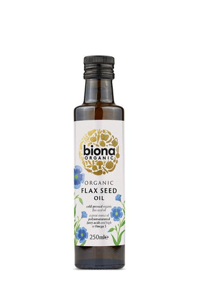Organic Flax Seed Oil 250ml - Greenlands Health Store