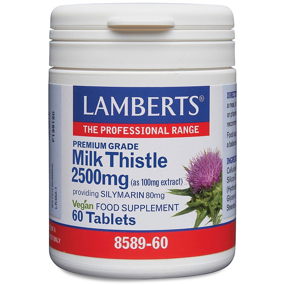 Milk Thistle 2500mg 60 tablet - Greenlands Health Store