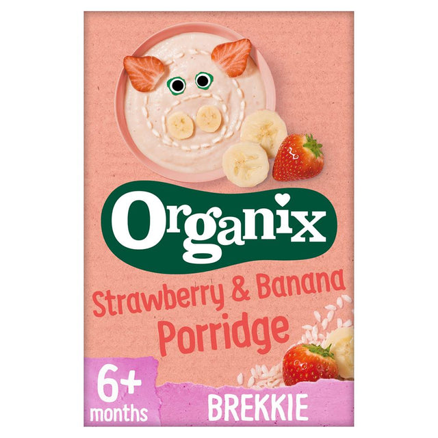 Strawberry & Banana Organic Baby Porridge 120g - Greenlands Health Store