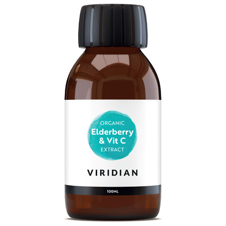 Viridian Organic Elderberry Extract - Greenlands Health Store