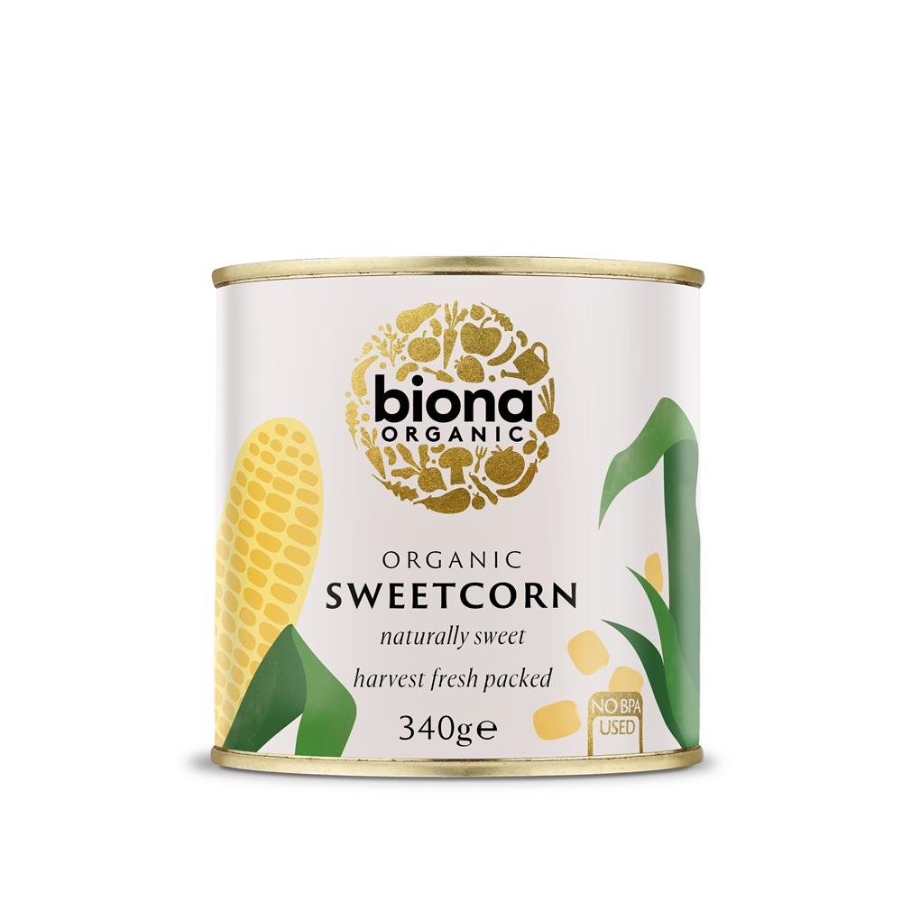 Organic Sweetcorn 340g - Greenlands Health Store
