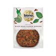 Organic Black Bean Cashew Burgers 160g - Greenlands Health Store