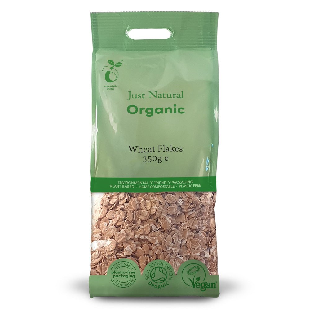 Organic Wheat Flakes 350g - Greenlands Health Store