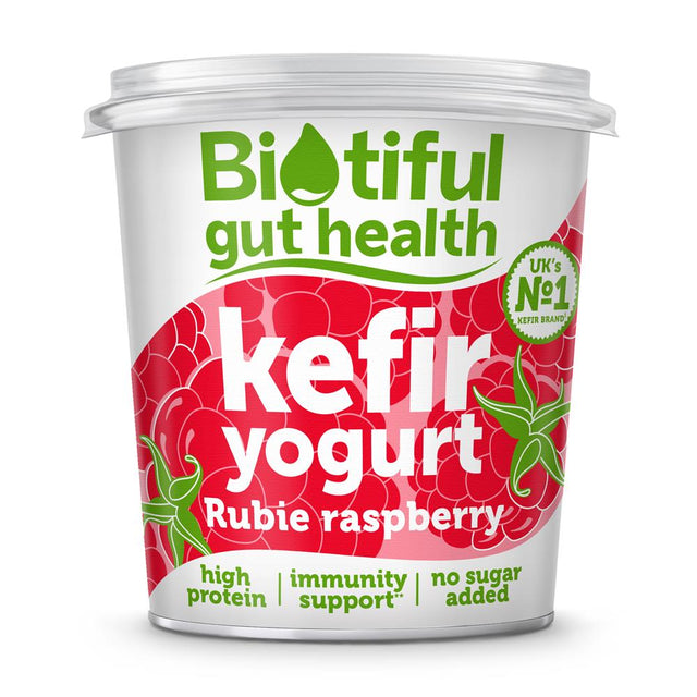 Kefir Yogurt Rubie Raspberry 350g - Greenlands Health Store