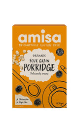 Amisa Organic Gluten Free Four Grain Porridge 300g - Greenlands Health Store